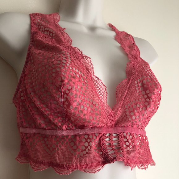 NWOT VS Very Sexy Bralette in Lacey Rose Size Medium - Picture 2 of 9